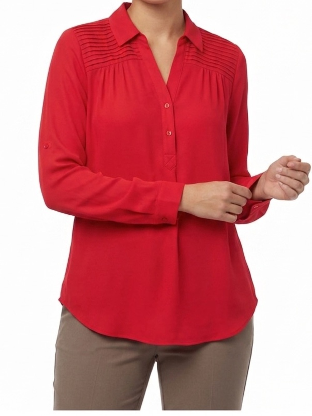 Black Rainn Women's Red Blouse